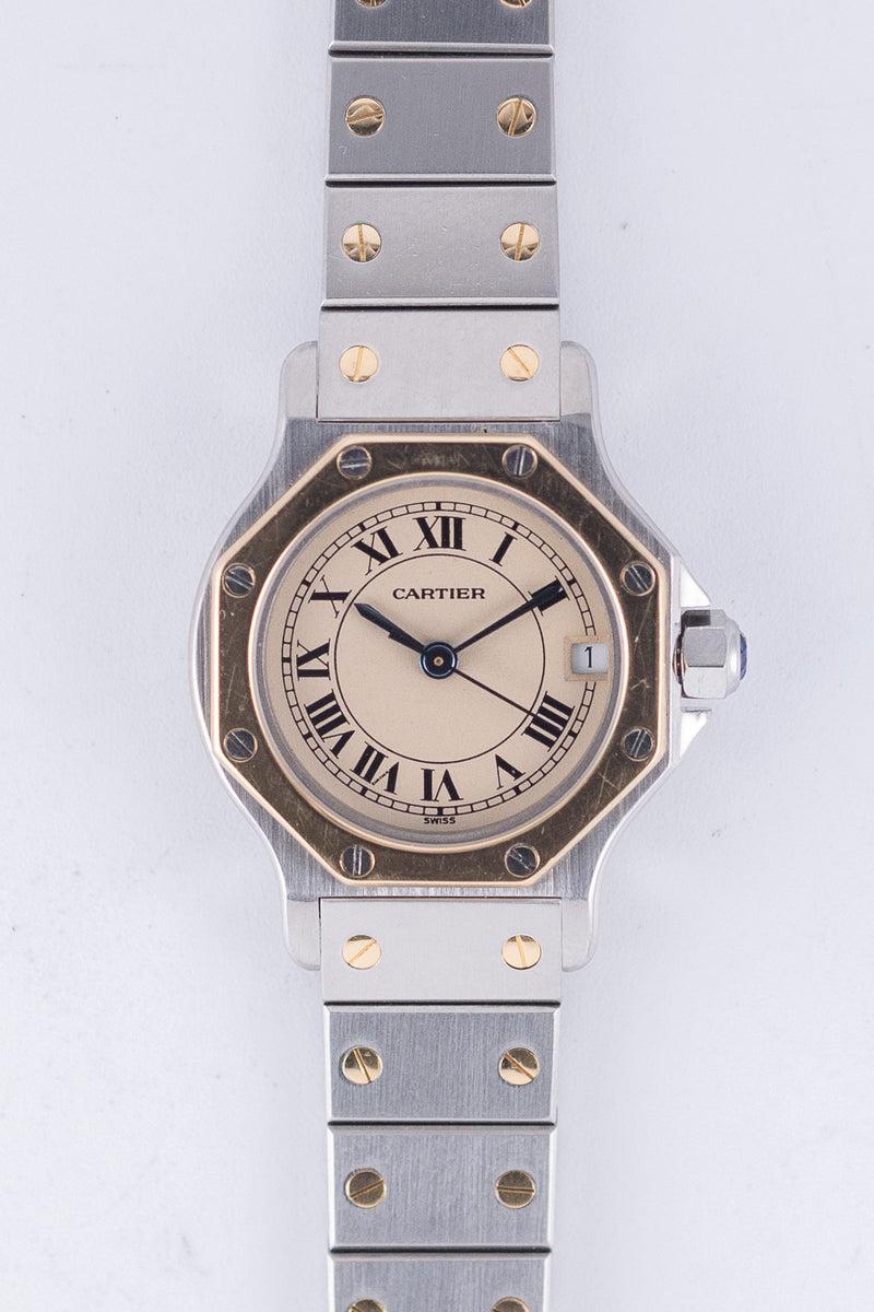 CARTIER SM SANTOS OCTAGON Ref.187903