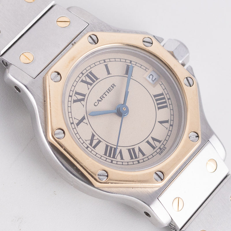 CARTIER SM SANTOS OCTAGON Ref.187903