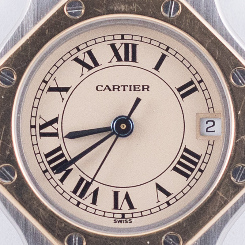 CARTIER SM SANTOS OCTAGON Ref.187903