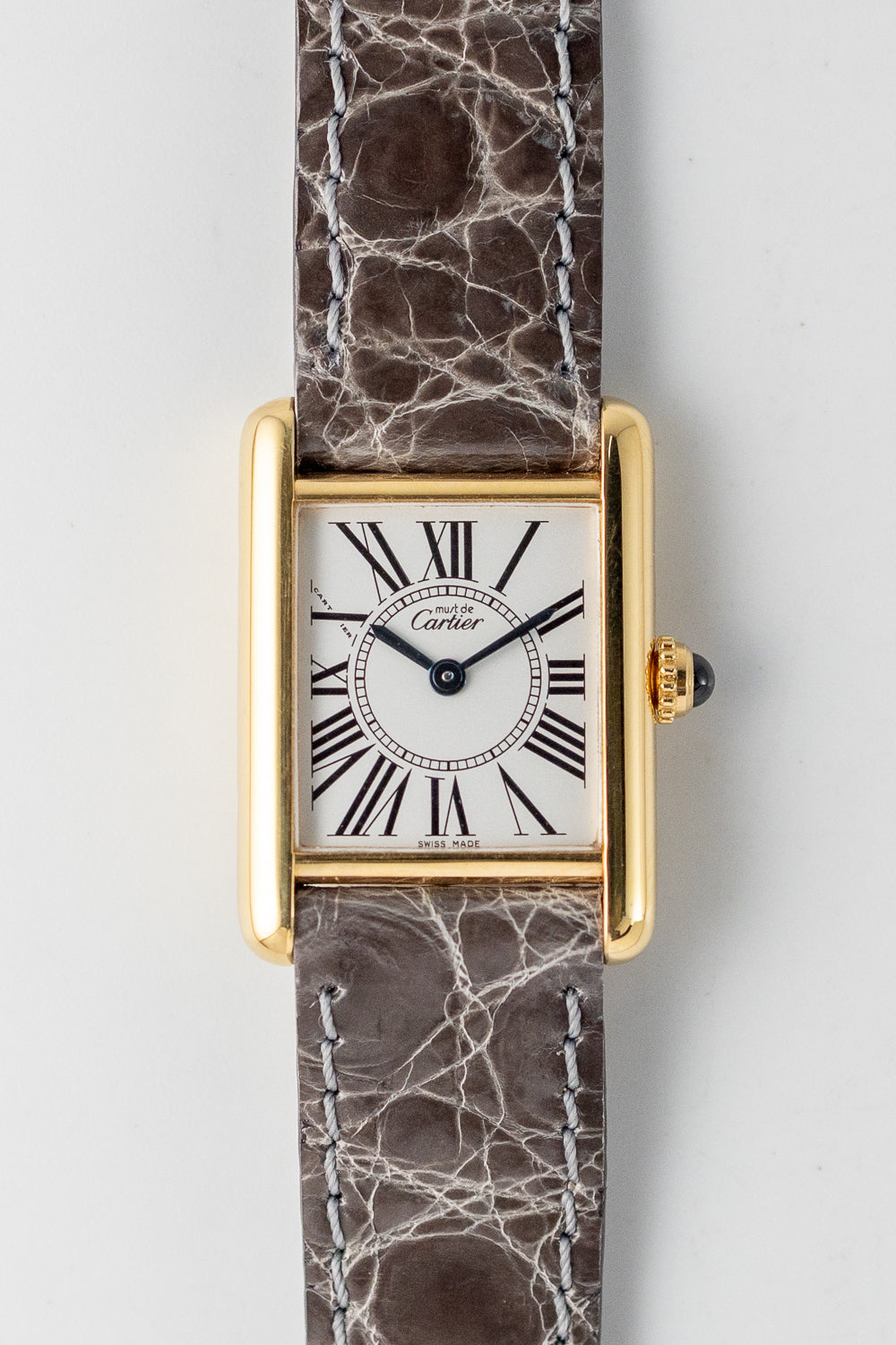 CARTIER SM MUST DE TANK REF.1613 OPARAN DIAL