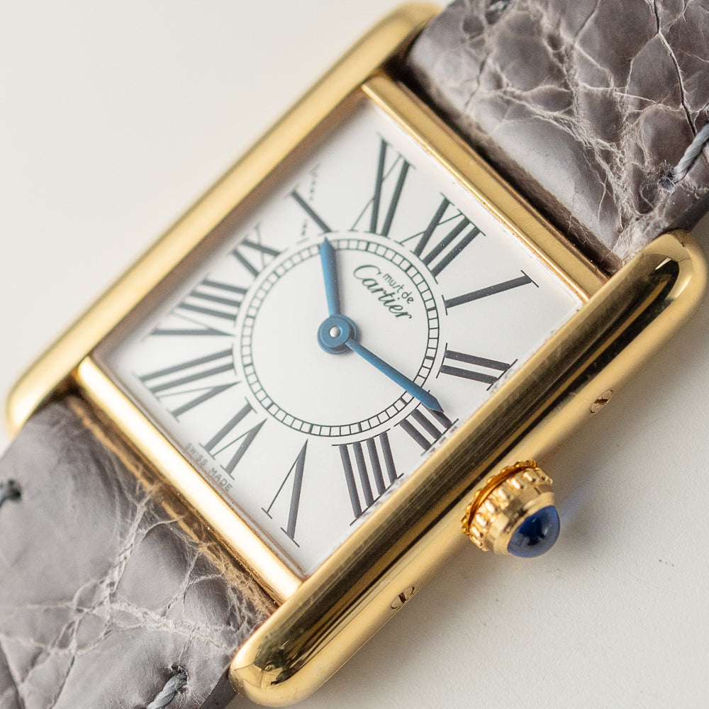 CARTIER SM MUST DE TANK REF.1613 OPARAN DIAL