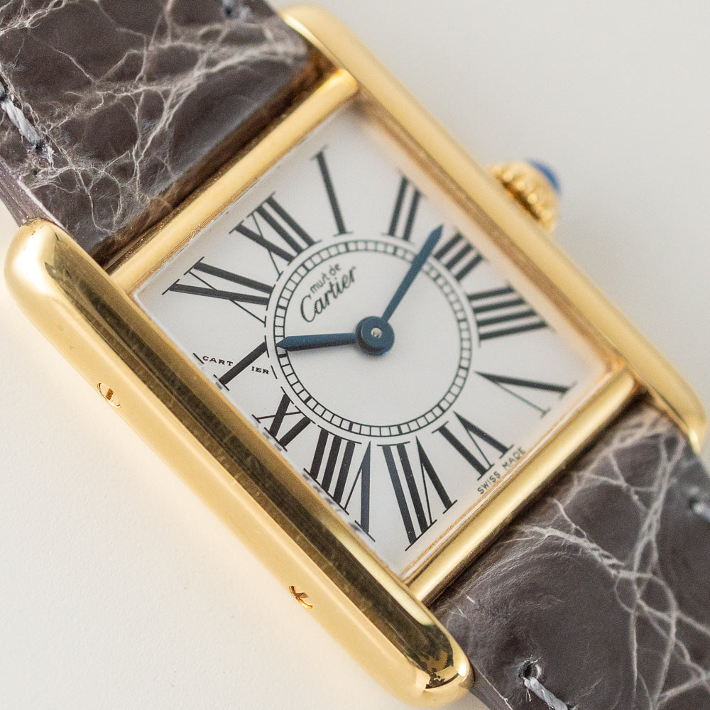 CARTIER SM MUST DE TANK REF.1613 OPARAN DIAL