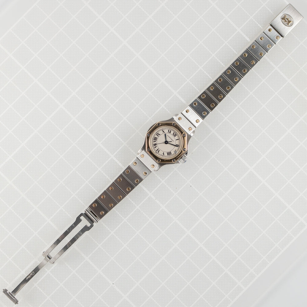 CARTIER SM SANTOS OCTAGON REF.187903