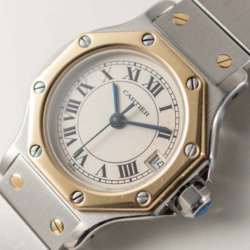 CARTIER SM SANTOS OCTAGON REF.187903