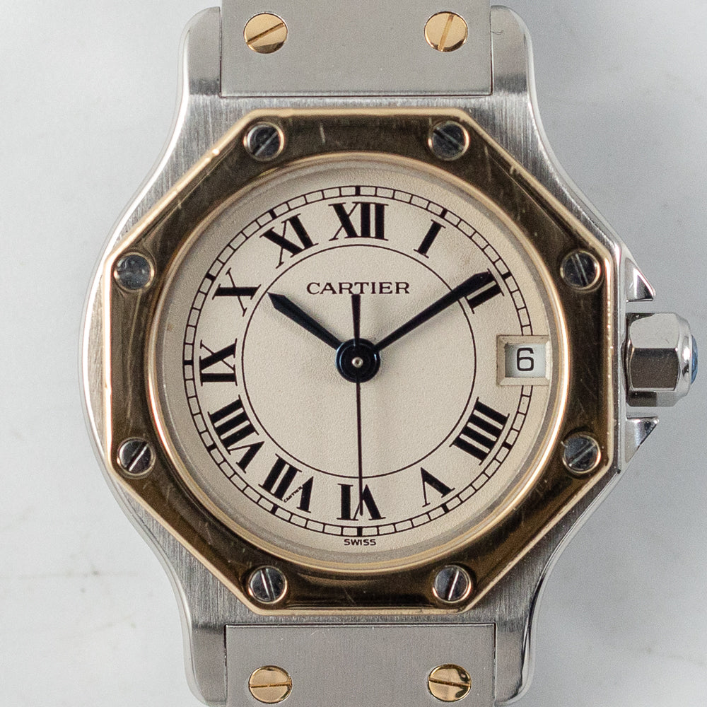 CARTIER SM SANTOS OCTAGON REF.187903