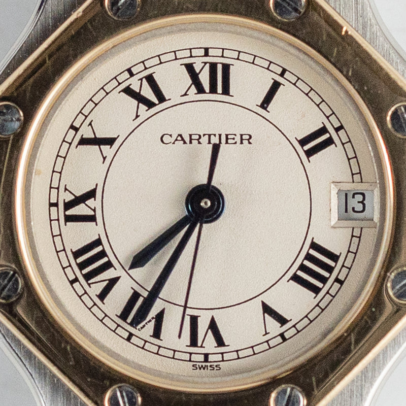 CARTIER SM SANTOS OCTAGON REF.187903