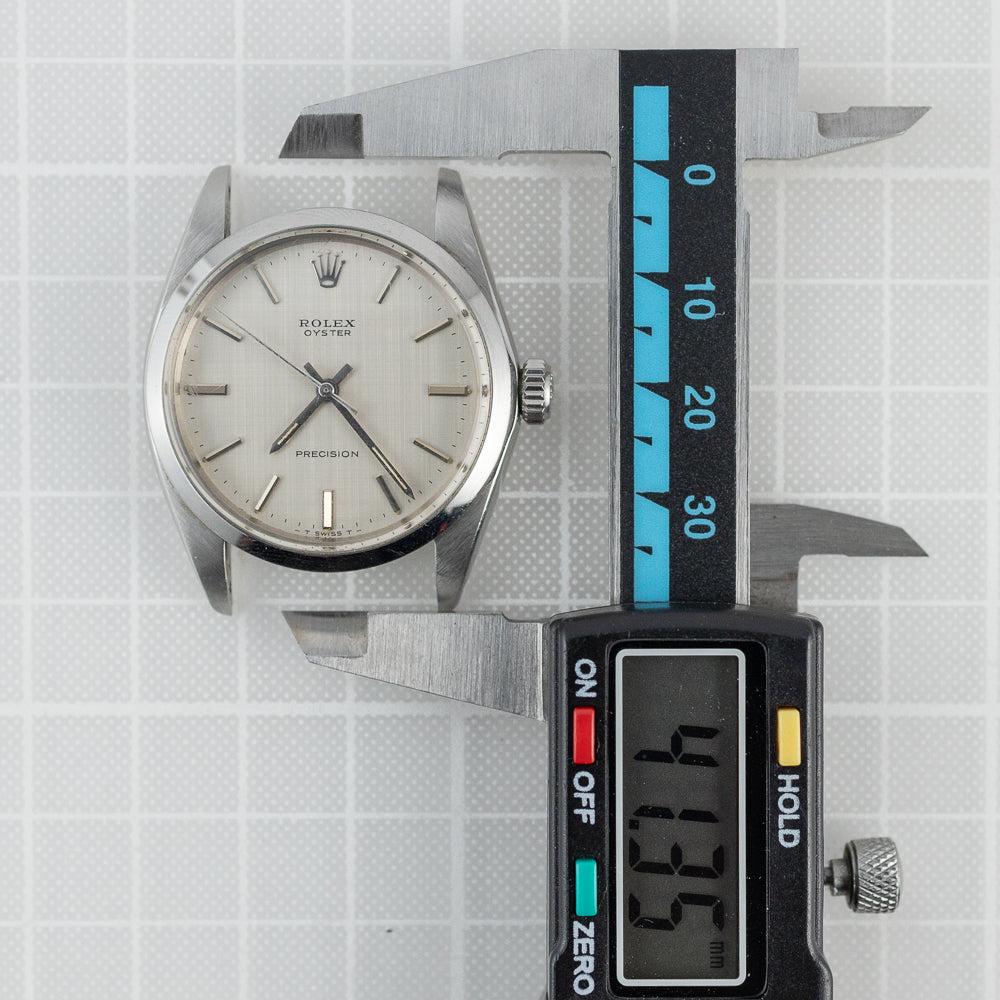 ROLEX OYSTER Ref.6426 Linen Dial – TIMEANAGRAM