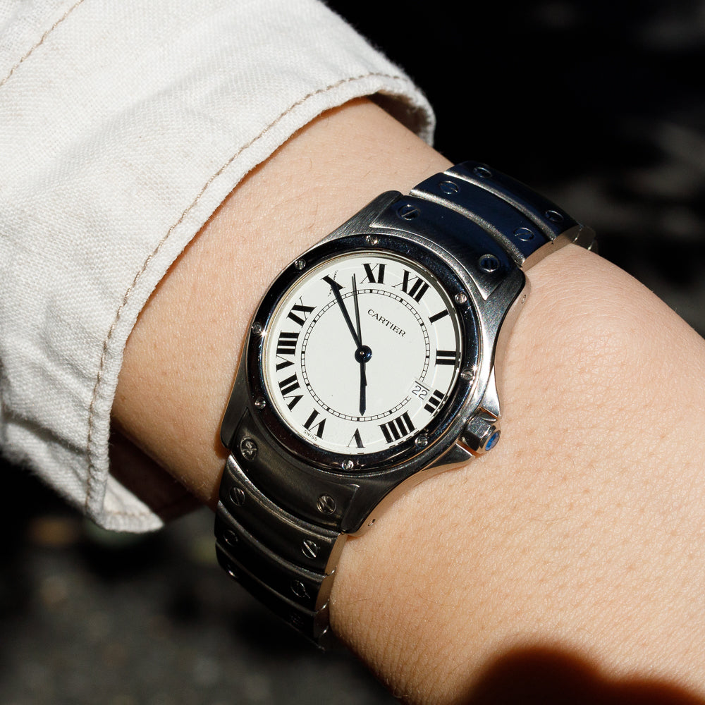 CARTIER MM Santos Ronde Ref.1561