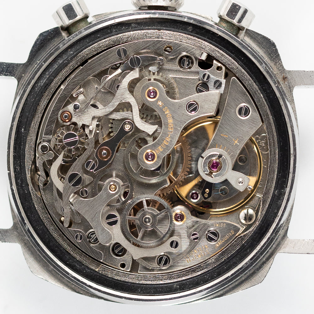 HEUER CAMARO Ref.7220 fluorescent paint Tachymeter