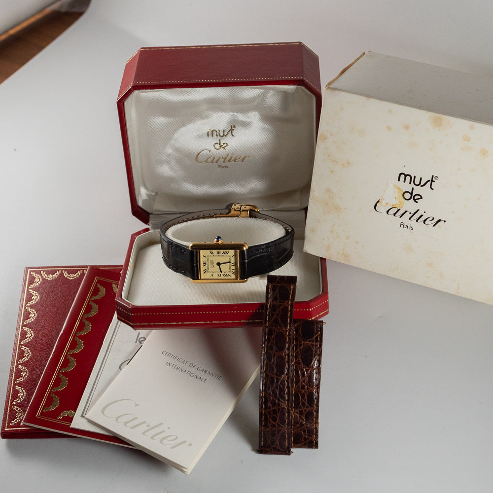 CARTIER SM MUST DE TANK REF.1613 – TIMEANAGRAM