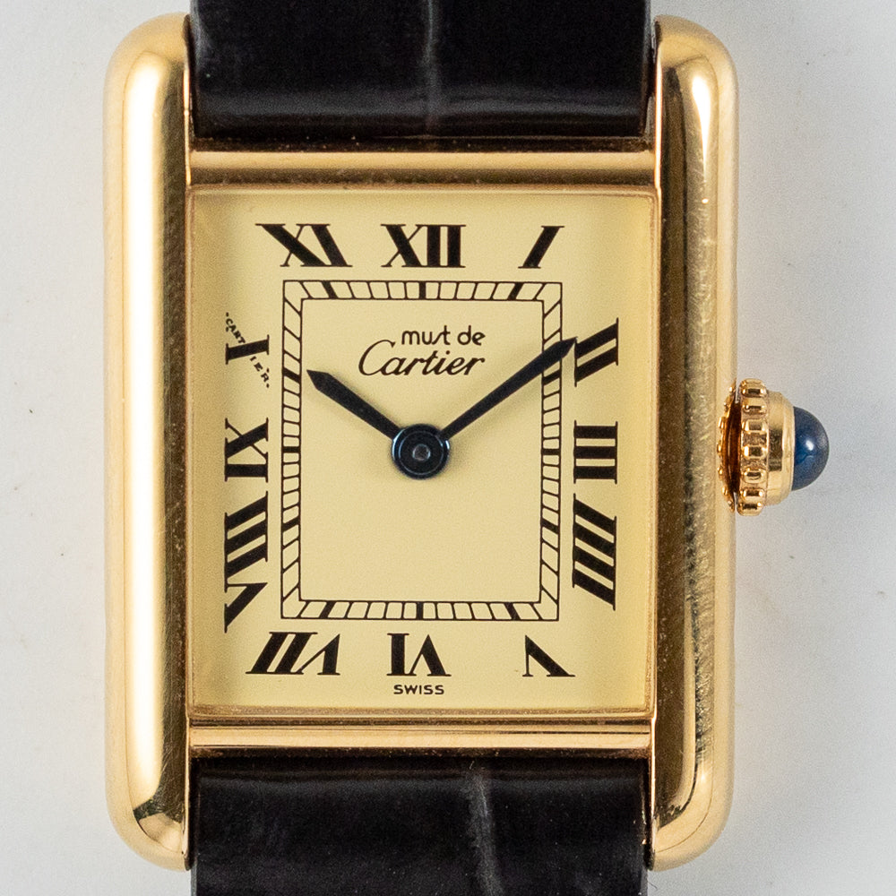 CARTIER SM MUST DE TANK REF.1613 – TIMEANAGRAM