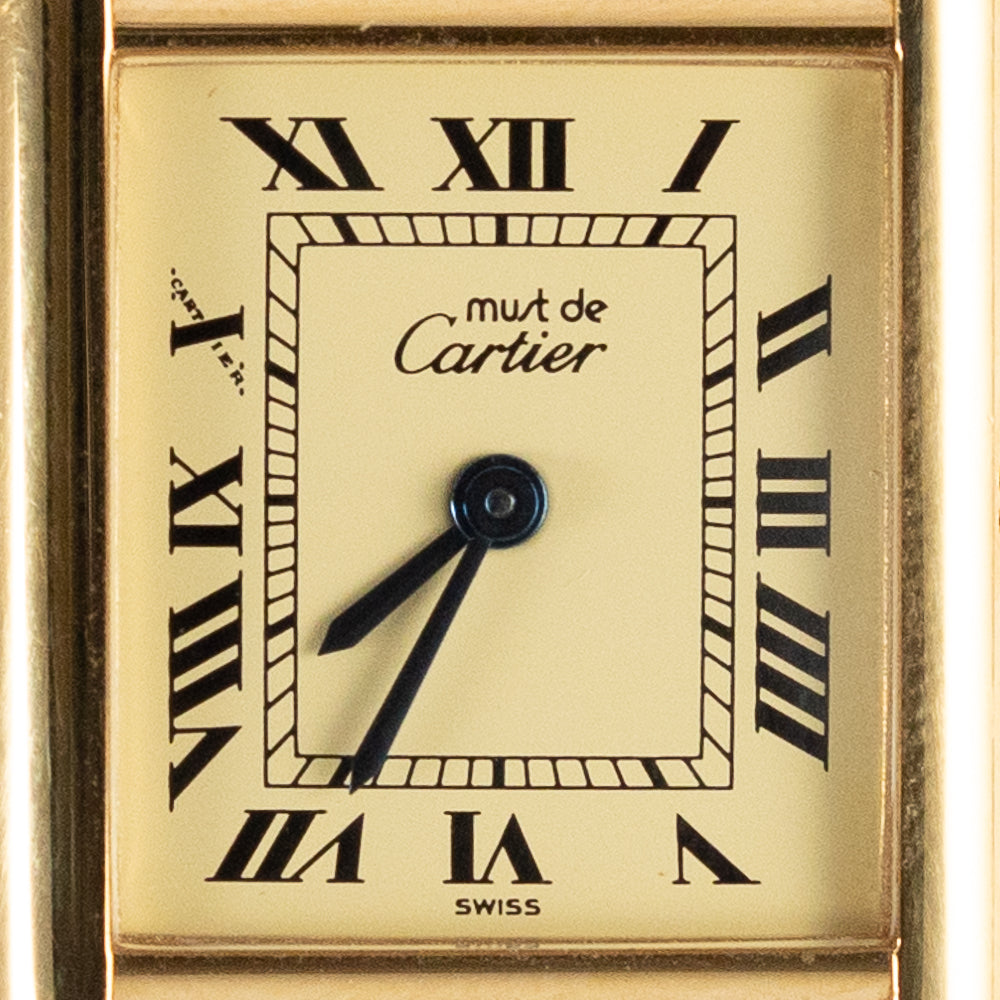 カルティエ Cartier マストタンク ヴァルメイユ1613 CARTIER SM MUST DE TANK REF.1613 – TIMEANAGRAM