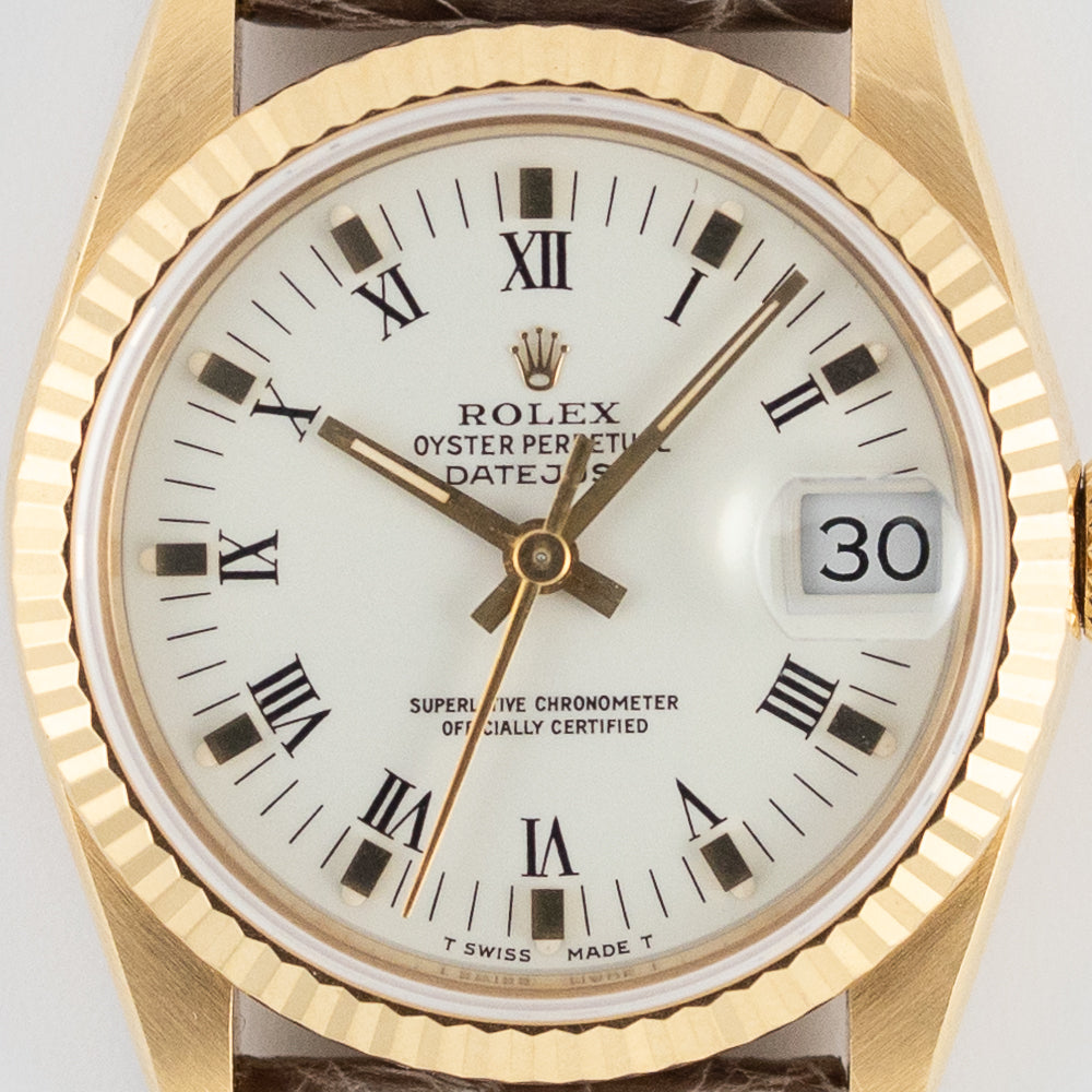 ROLEX DATEJUST Ref.68278 18KYG