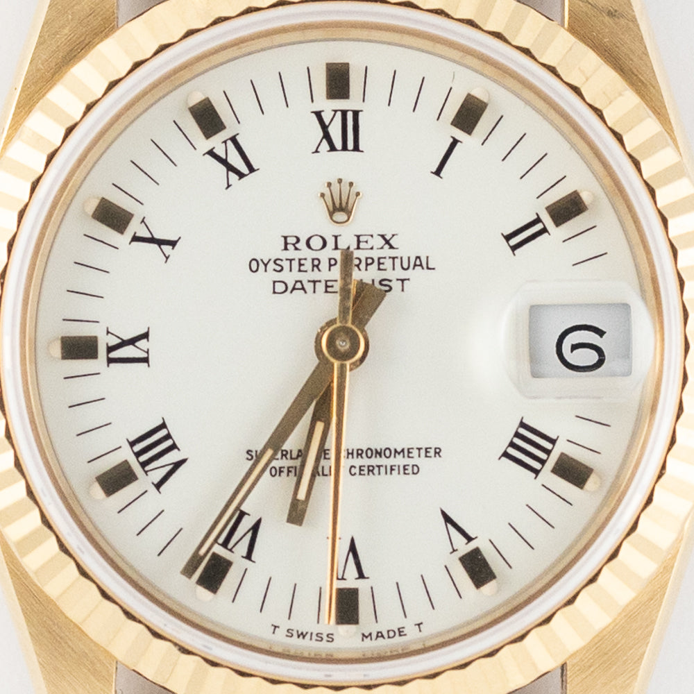 ROLEX DATEJUST Ref.68278 18KYG