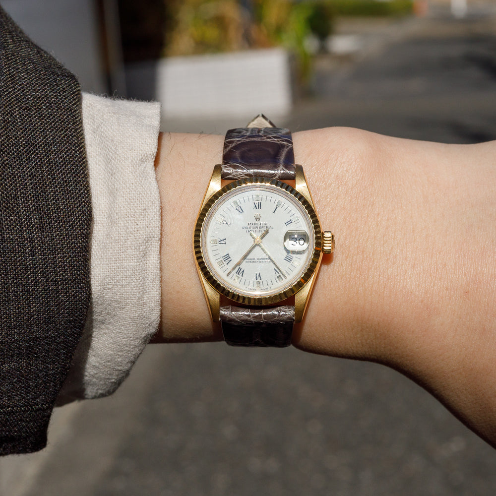 ROLEX DATEJUST Ref.68278 18KYG