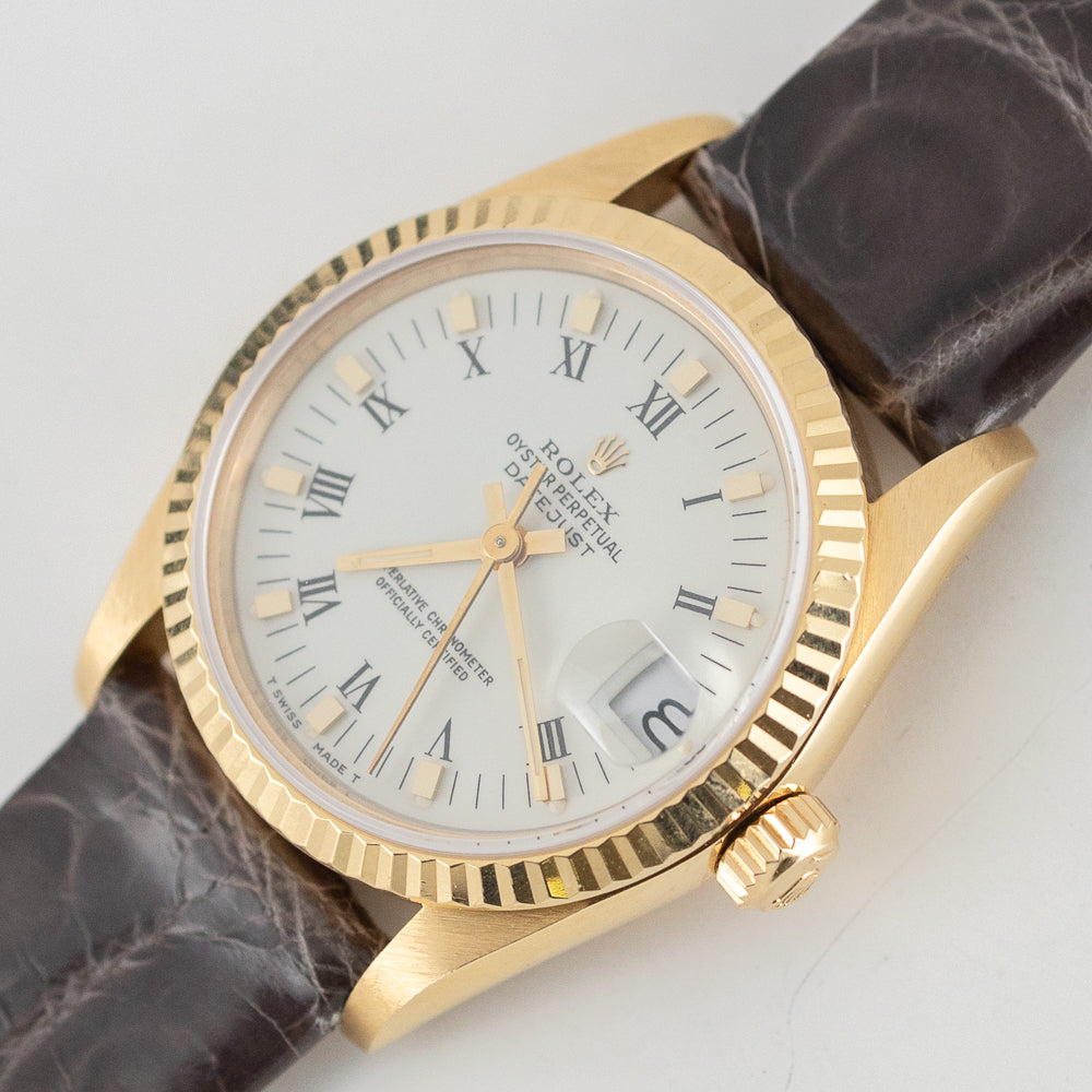 ROLEX DATEJUST Ref.68278 18KYG