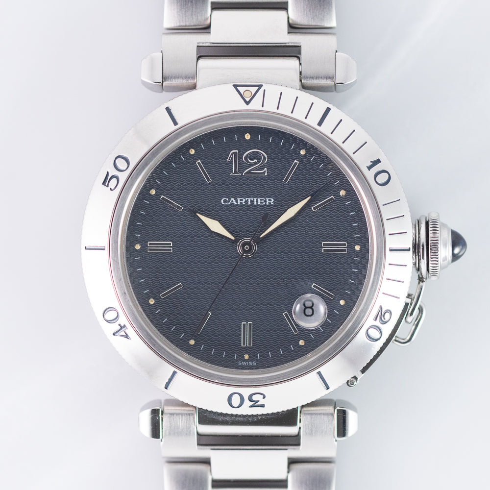 CARTIER LM PASHA REF.1040 w.BOX and Paper