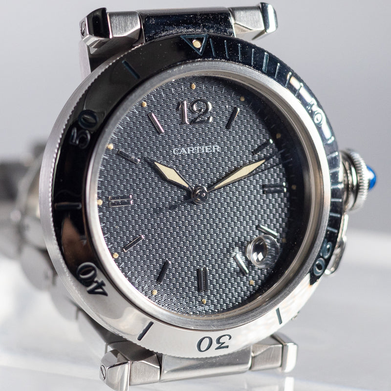 CARTIER LM PASHA REF.1040 w.BOX and Paper