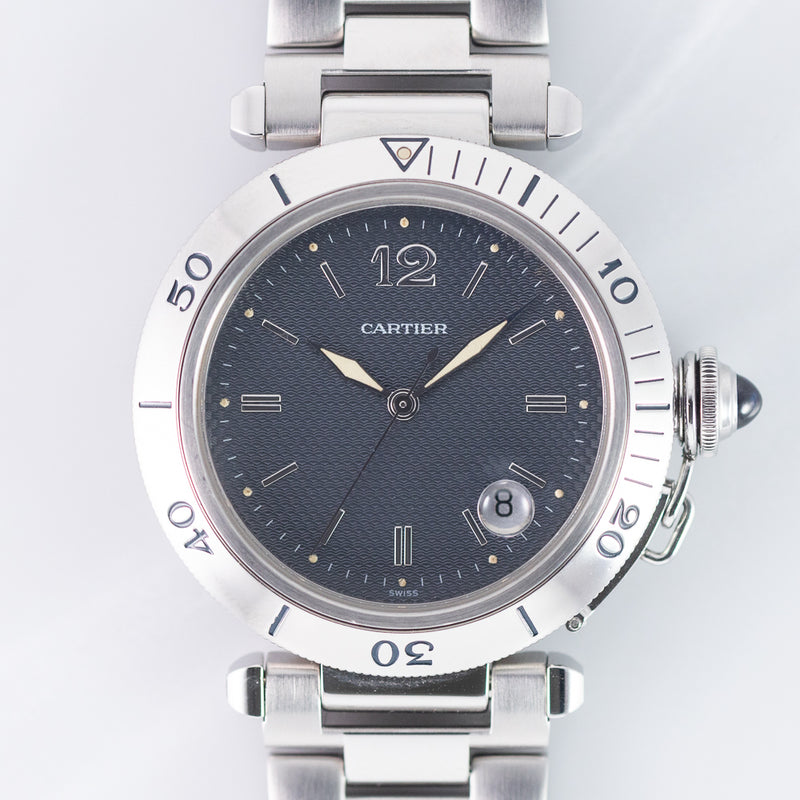 CARTIER LM PASHA REF.1040 w.BOX and Paper