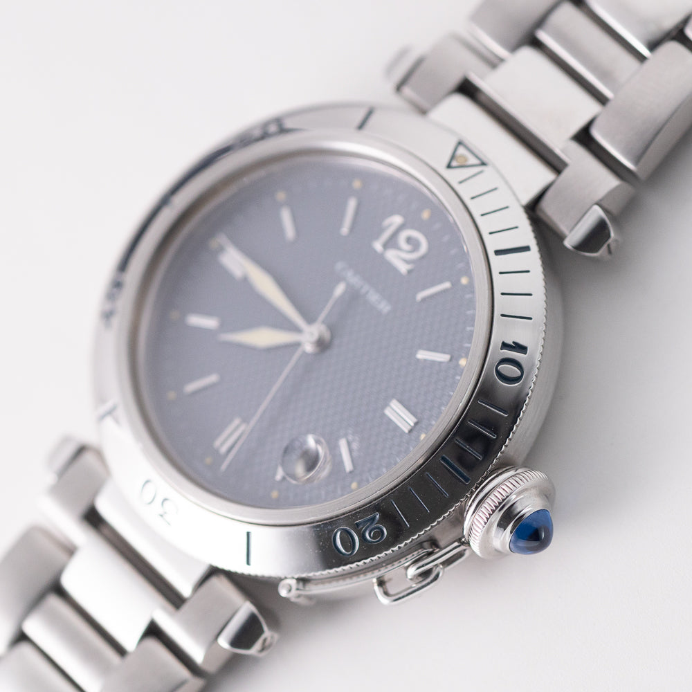 CARTIER LM PASHA REF.1040 w.BOX and Paper