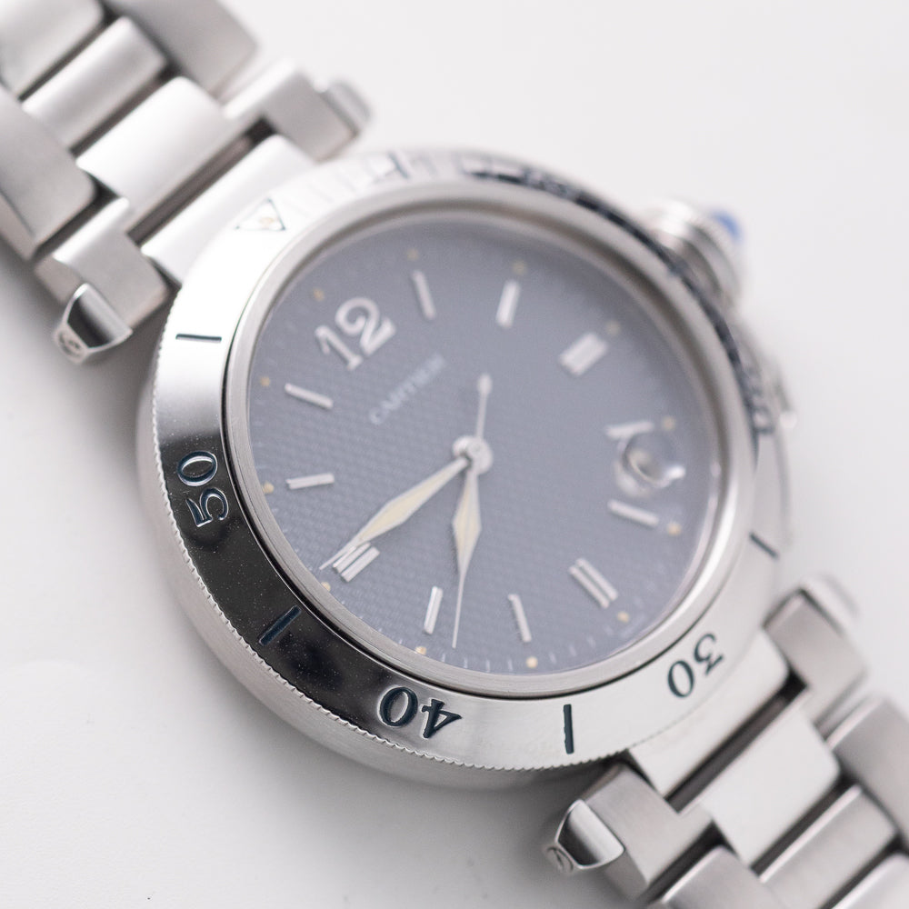 CARTIER LM PASHA REF.1040 w.BOX and Paper