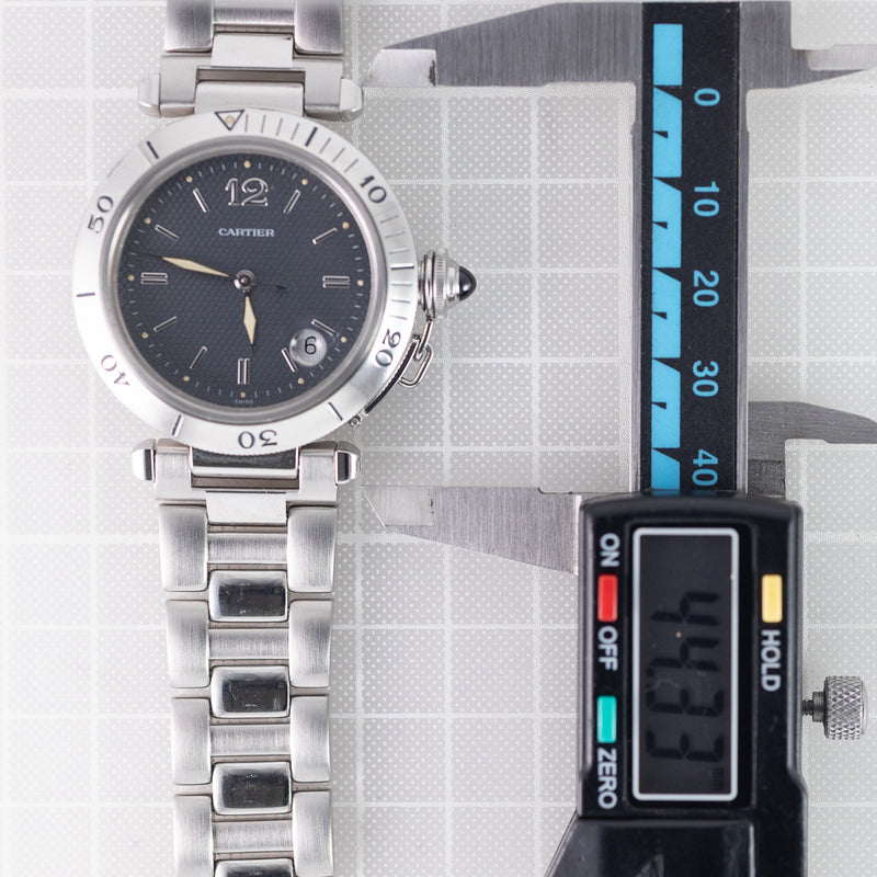 CARTIER LM PASHA REF.1040 w.BOX and Paper