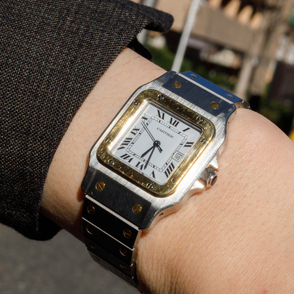 カルティエ サントスラージモデル SANTOS DE CARTIER PEN CROP000207 - Santos de Cartier pen - Large model, engraved