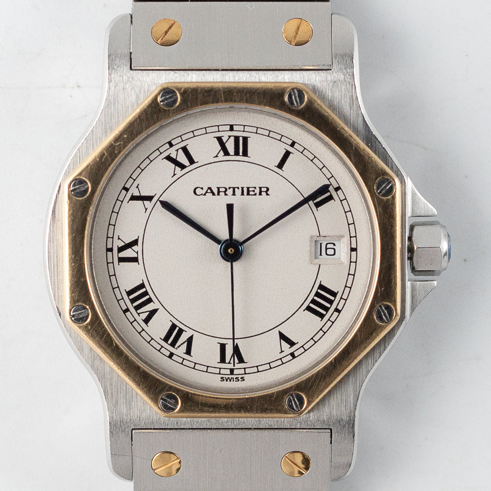CARTIER LM SANTOS OCTAGON Ref.187902