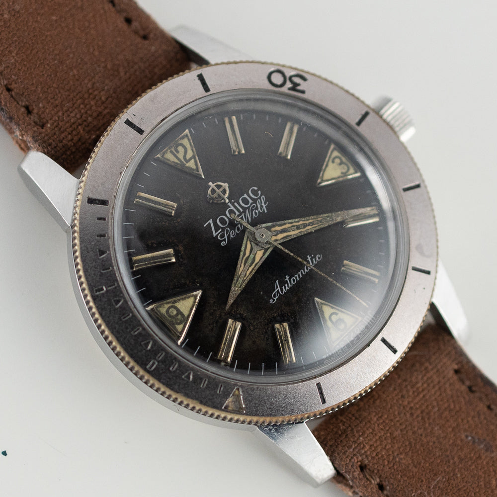 ZODIAC Seawolf Ref.702-196 Tropical Dial – TIMEANAGRAM
