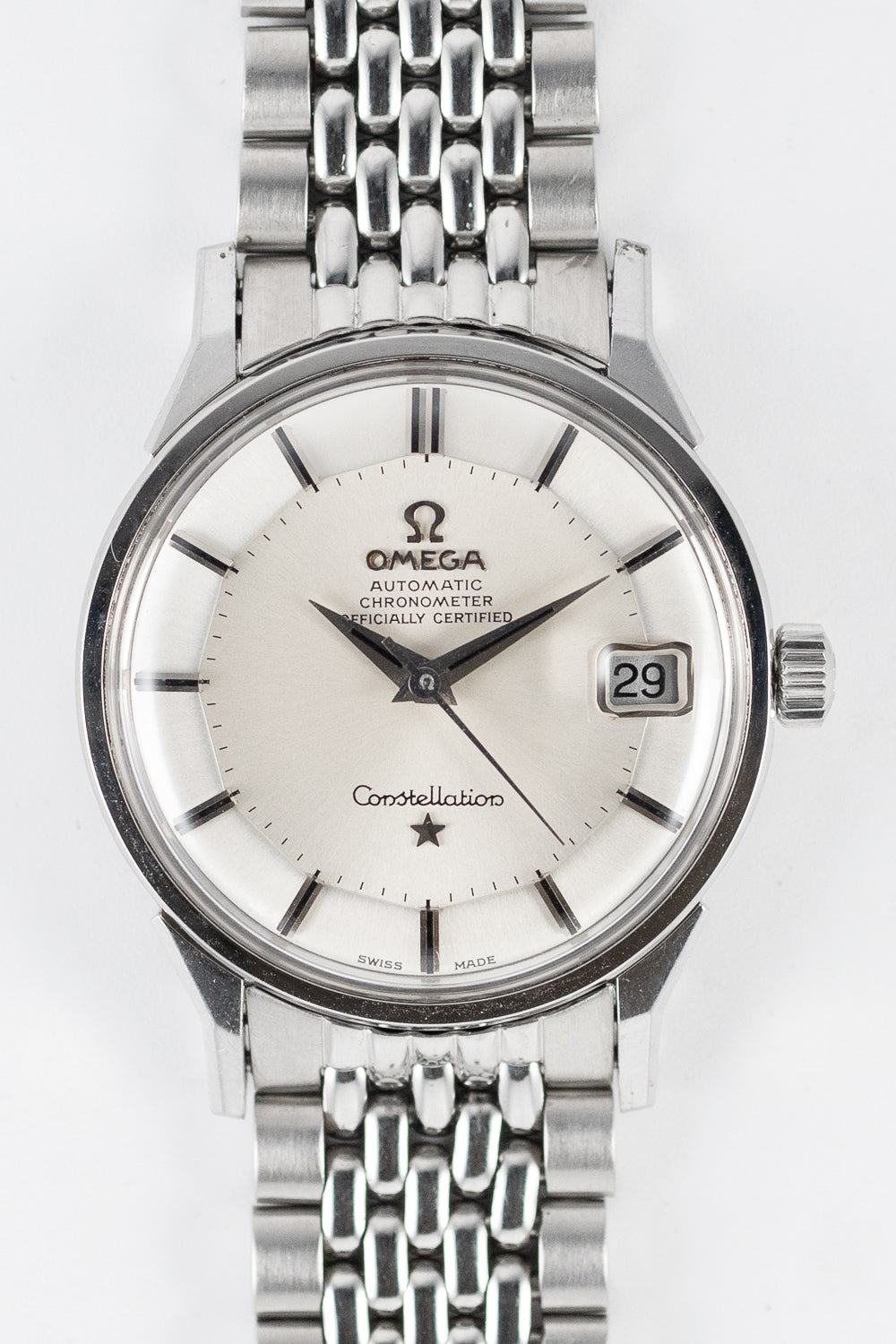 OMEGA CONSTELLATION REF.168.005 DOG LEG PIE PAN