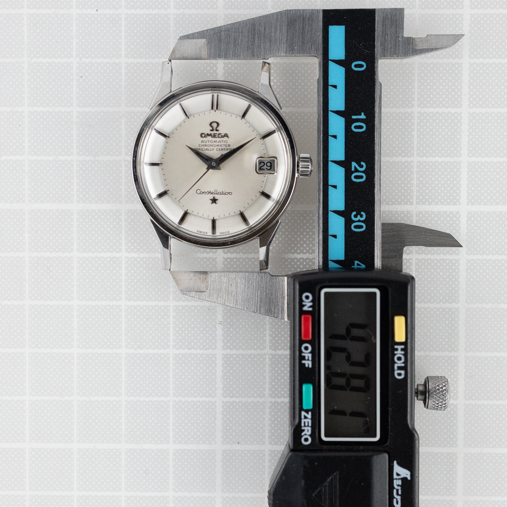 OMEGA CONSTELLATION REF.168.005 DOG LEG PIE PAN – TIMEANAGRAM