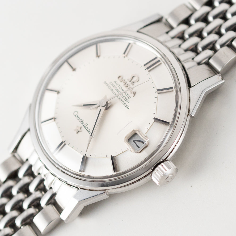OMEGA CONSTELLATION REF.168.005 DOG LEG PIE PAN