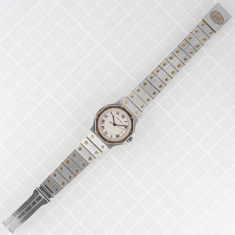 CARTIER LM SANTOS OCTAGON Ref.187902