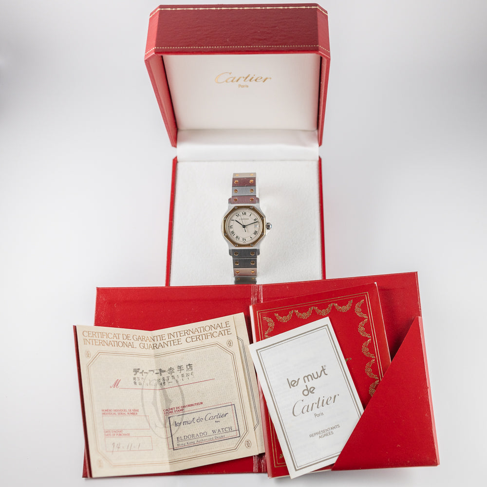 CARTIER LM SANTOS OCTAGON Ref.187902 – TIMEANAGRAM