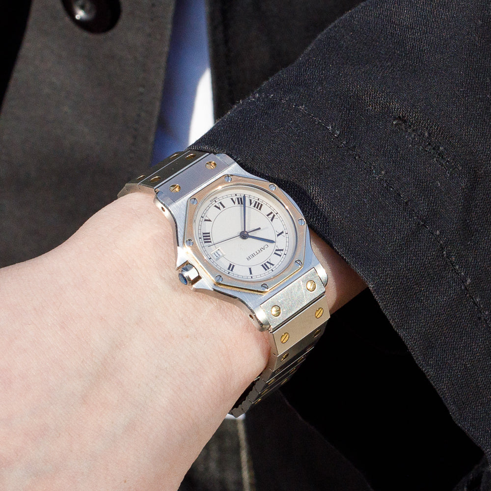 CARTIER LM SANTOS OCTAGON Ref.187902