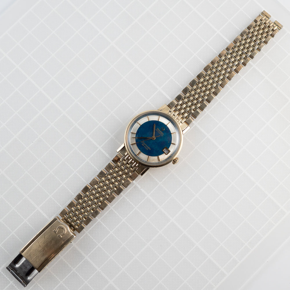 OMEGA Seamaster De Ville Ref.KM6292 Very Rare Blue Two Tone Dial
