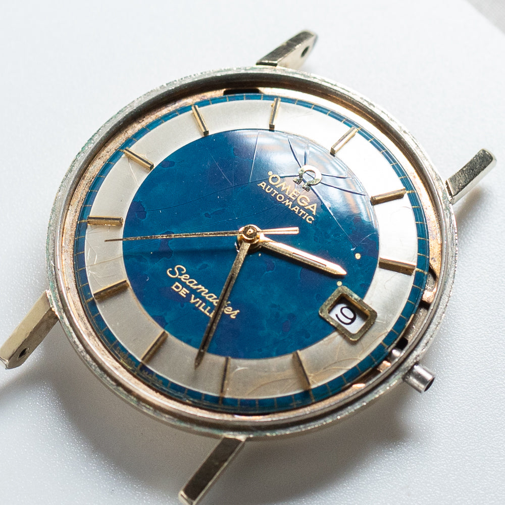 OMEGA Seamaster De Ville Ref.KM6292 Very Rare Blue Two Tone Dial