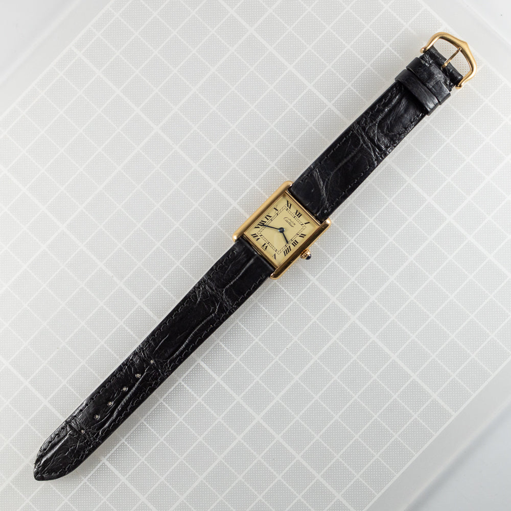 CARTIER LM MUST DE TANK REF.590005