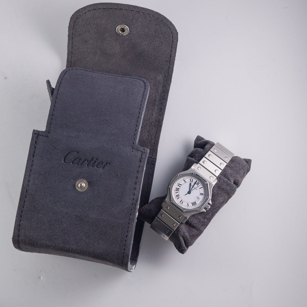 CARTIER LM SANTOS OCTAGON REF.2965 STEEL Automatic – TIMEANAGRAM