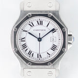 CARTIER LM SANTOS OCTAGON REF.2965 STEEL Automatic