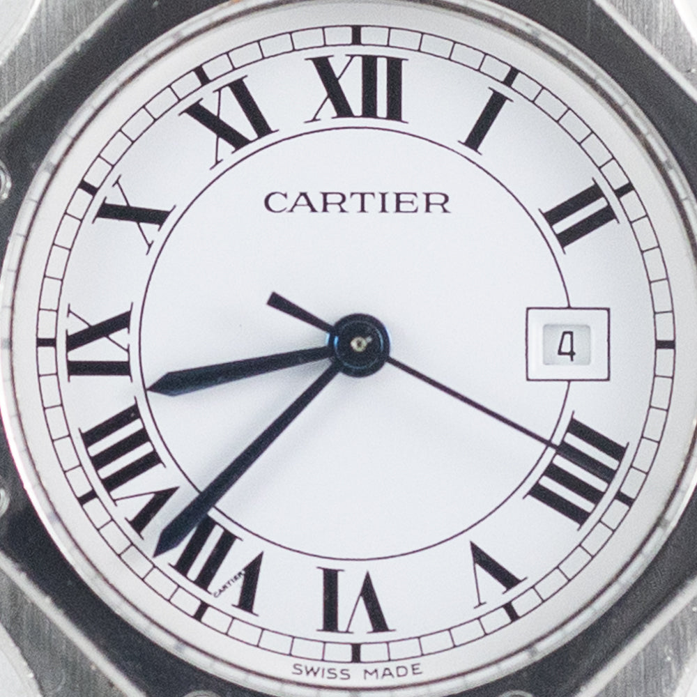 CARTIER LM SANTOS OCTAGON REF.2965 STEEL Automatic – TIMEANAGRAM