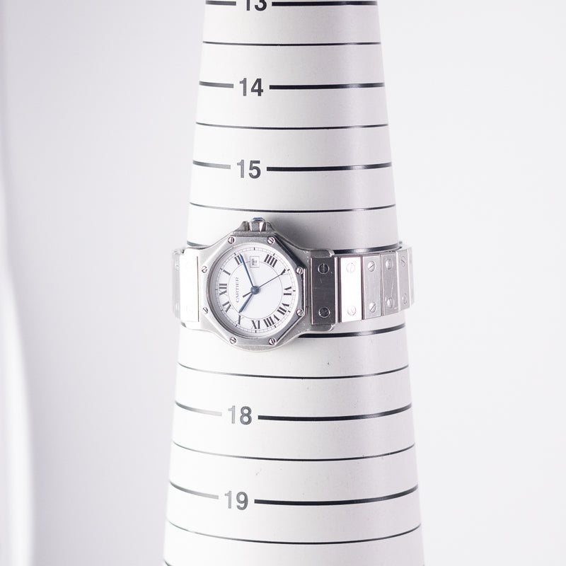 CARTIER LM SANTOS OCTAGON REF.2965 STEEL Automatic