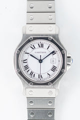 CARTIER LM SANTOS OCTAGON REF.2965 STEEL Automatic