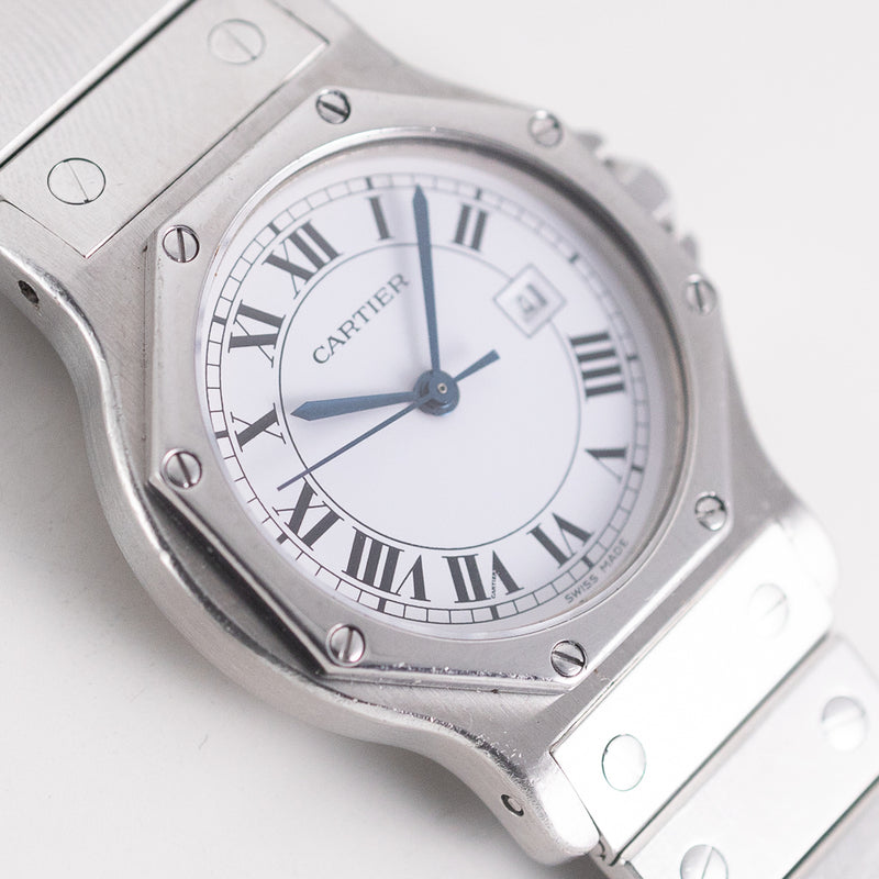 CARTIER LM SANTOS OCTAGON REF.2965 STEEL Automatic