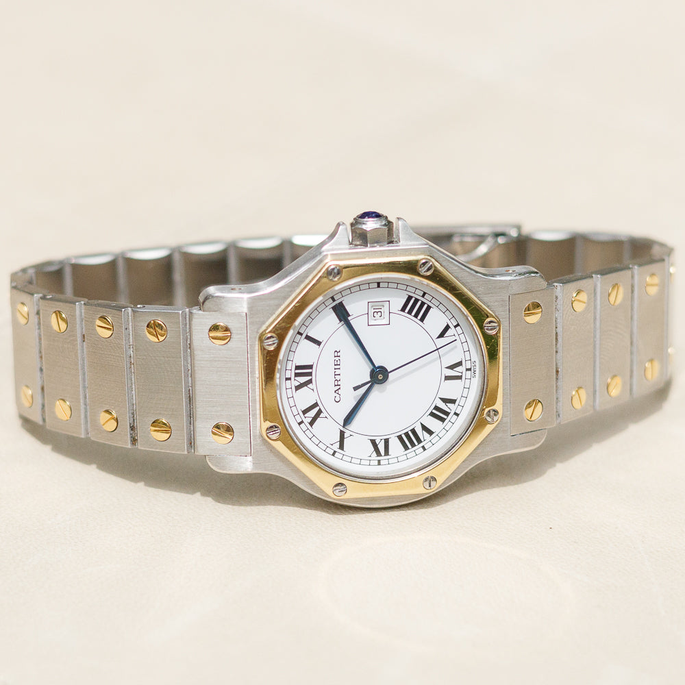 CARTIER LM SANTOS OCTAGON Ref.2966