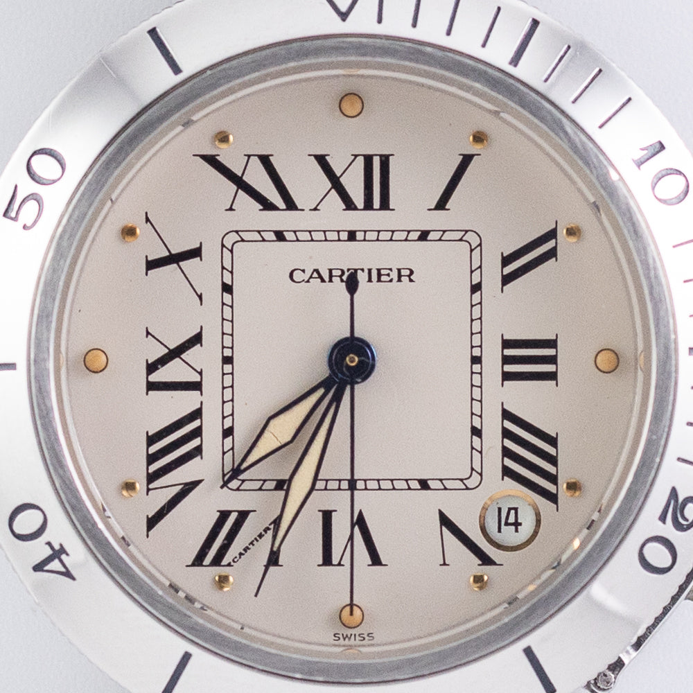 CARTIER LM PASHA TIMER Ref.R4010
