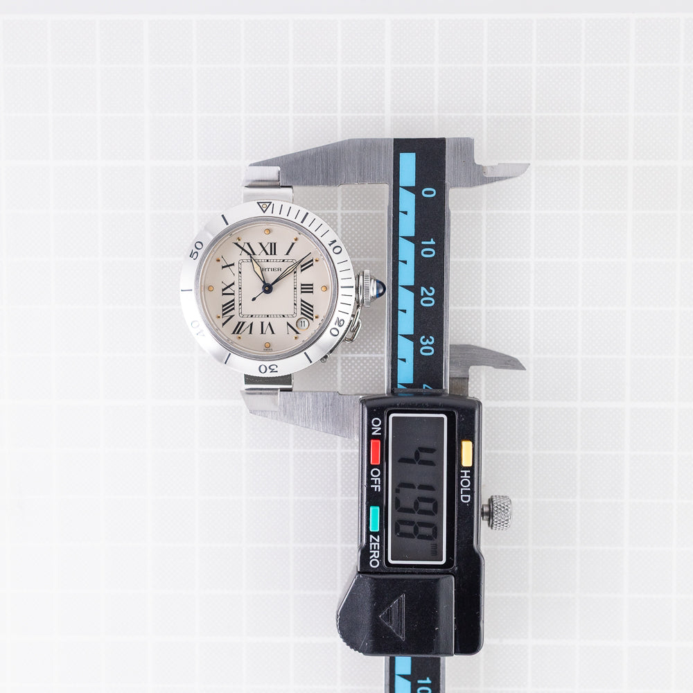 CARTIER LM PASHA TIMER Ref.R4010