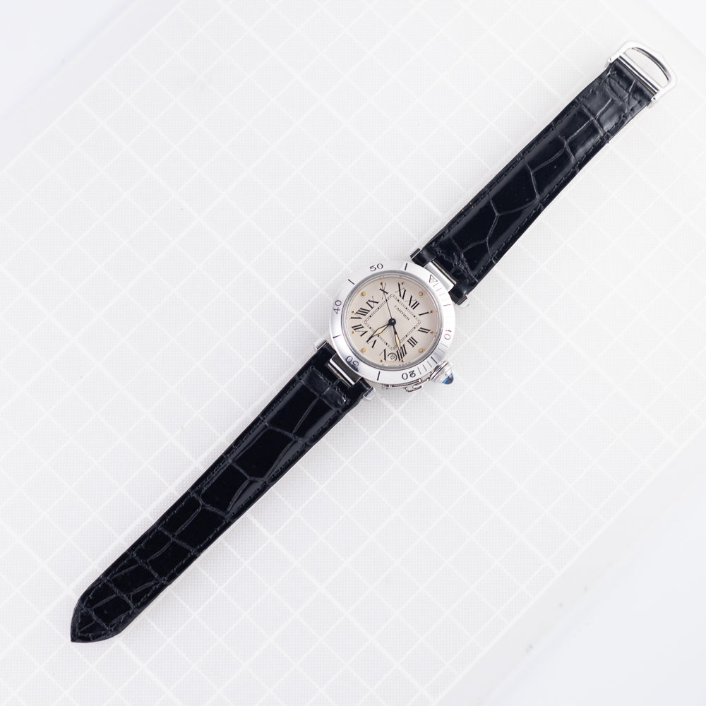 CARTIER LM PASHA TIMER Ref.R4010