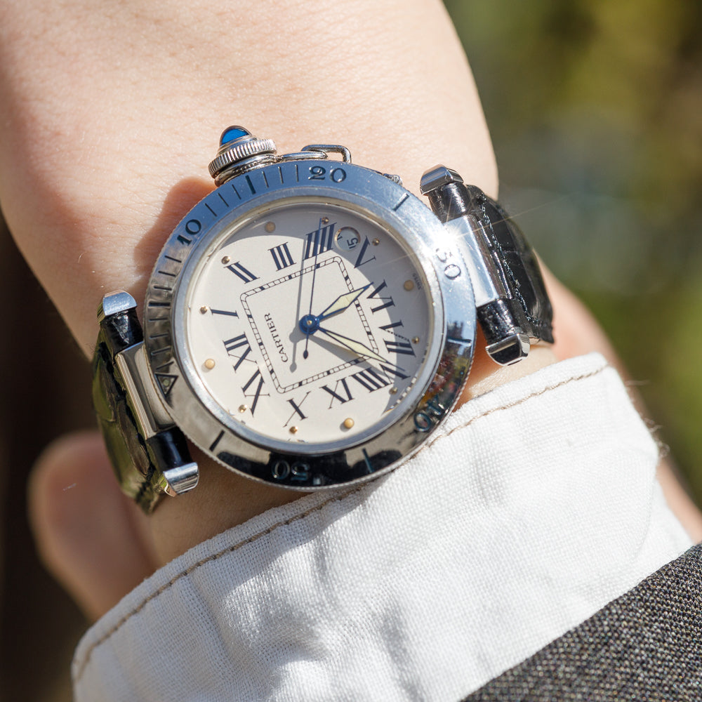 CARTIER LM PASHA TIMER Ref.R4010 – TIMEANAGRAM