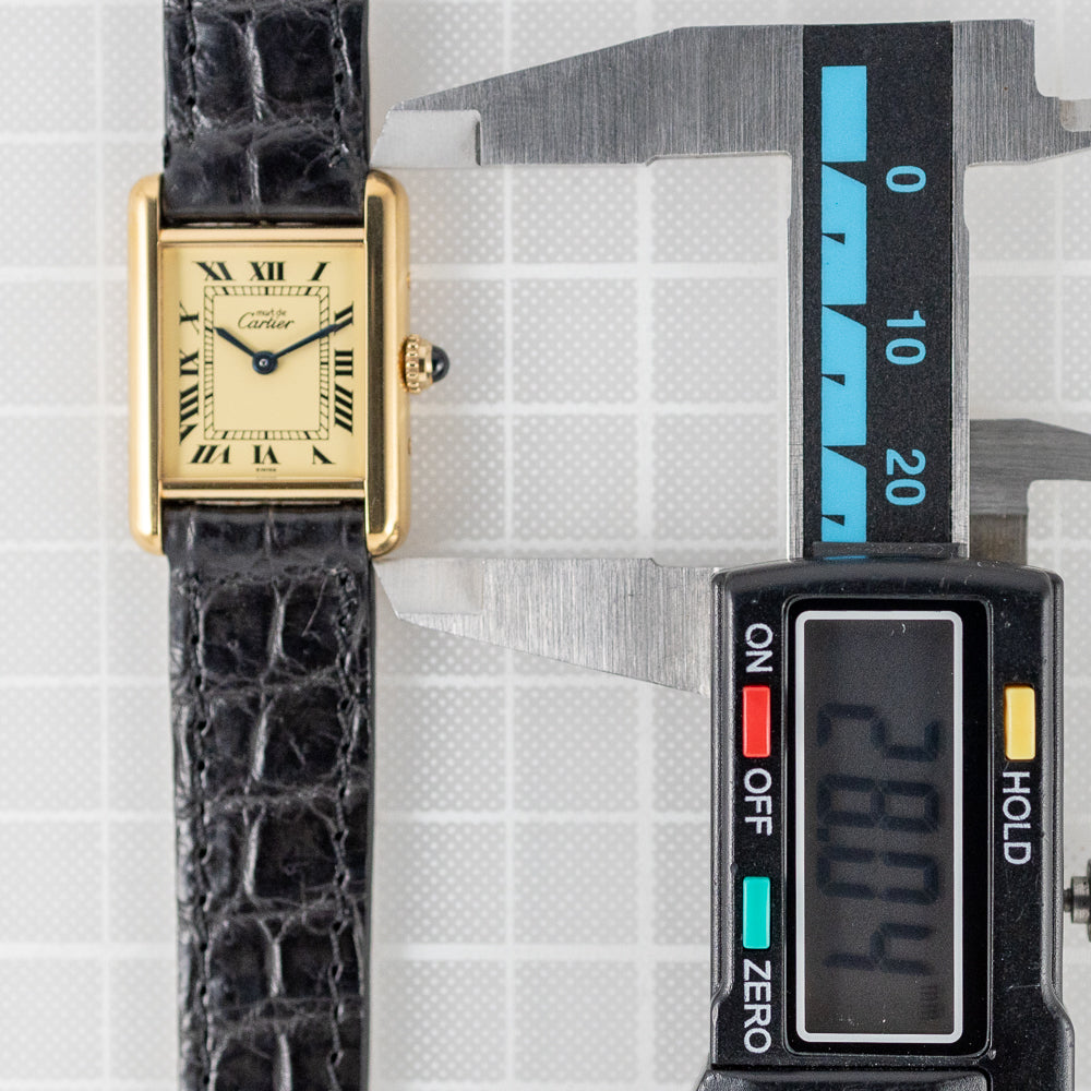CARTIER SM MUST DE TANK REF.1613
